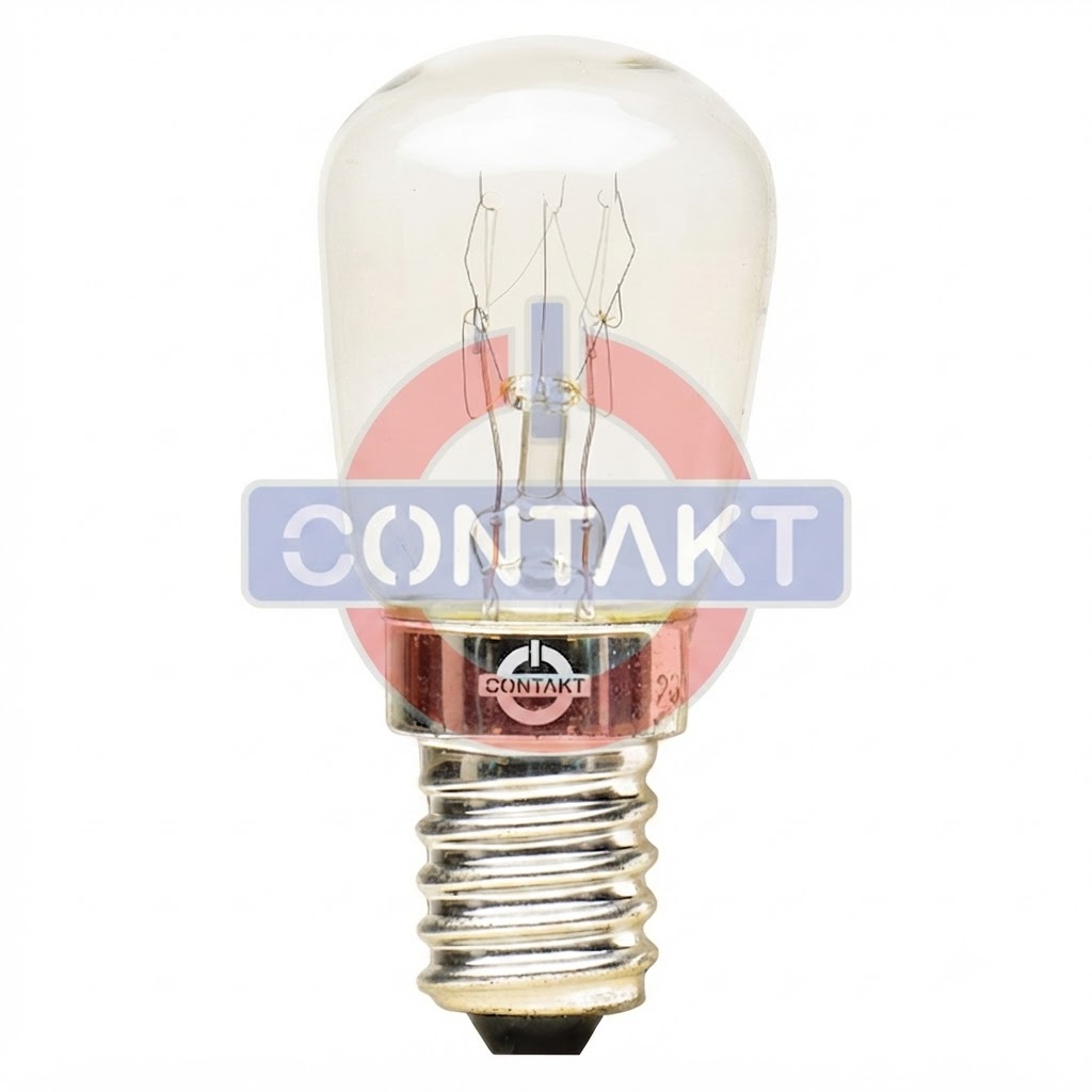 LAMPADA INCANDESCENZA CONTAKT 26X57MM 230V 25W E14 120LM 2500K 2000H
