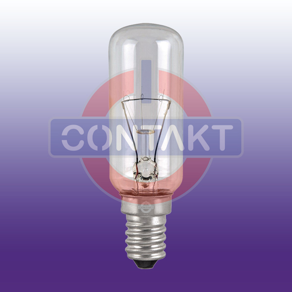 LAMPADA INCANDESCENZA CONTAKT TUBOLARE PER CAPPA  25X80MM 230V 25W E14 220LM 2700K 2000H