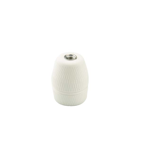 PORTALAMPADA FAI E27 PORCELLANA RACCORDO 3/8 GAS FAI
