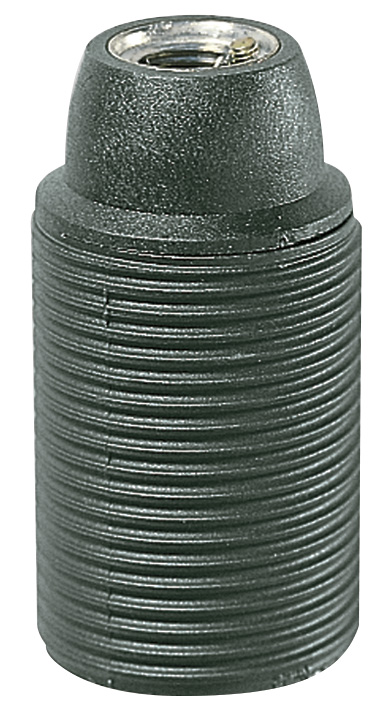 PORTALAMPADE VIMAR M10X1 CAMICIA LISCIA E14 NERO