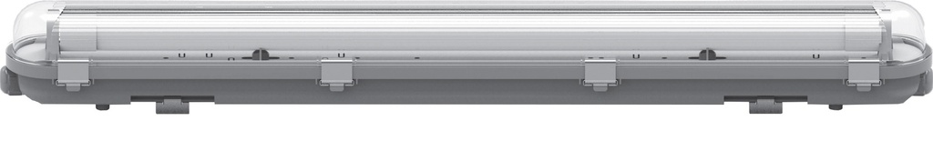 MILANO X LED SINGOLO TUBO POLICARBONATO 1200MM (1X36) IMPERIA