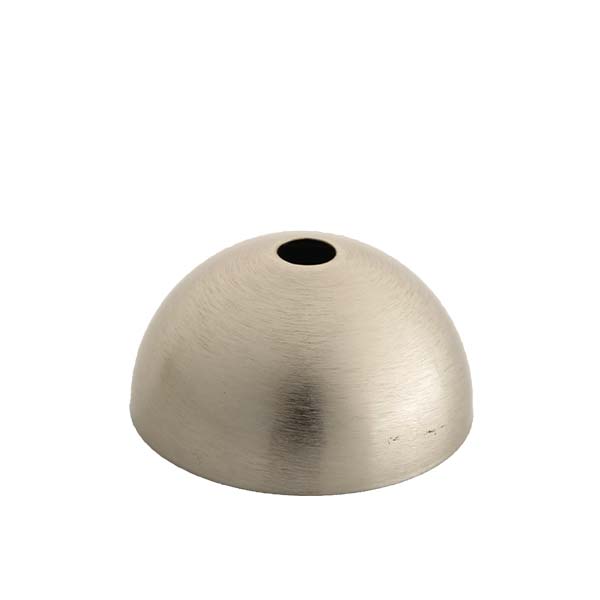 CAPPELLO FAI COPRI PORTALAMPADA IN METALLO CROMO SATINATO 