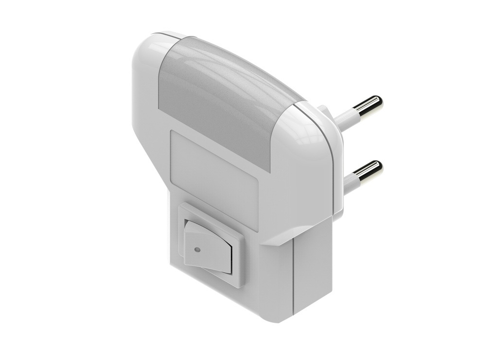 PUNTO LUCE CONTAKT LED CON INTERRUTTORE  6000K BIANCO BL. 1