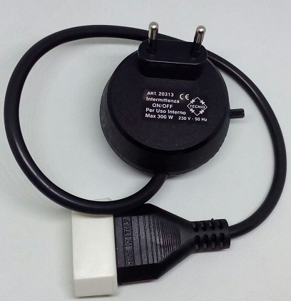 INTERRUTTORE  MAX 300W C/CAVO TECNID