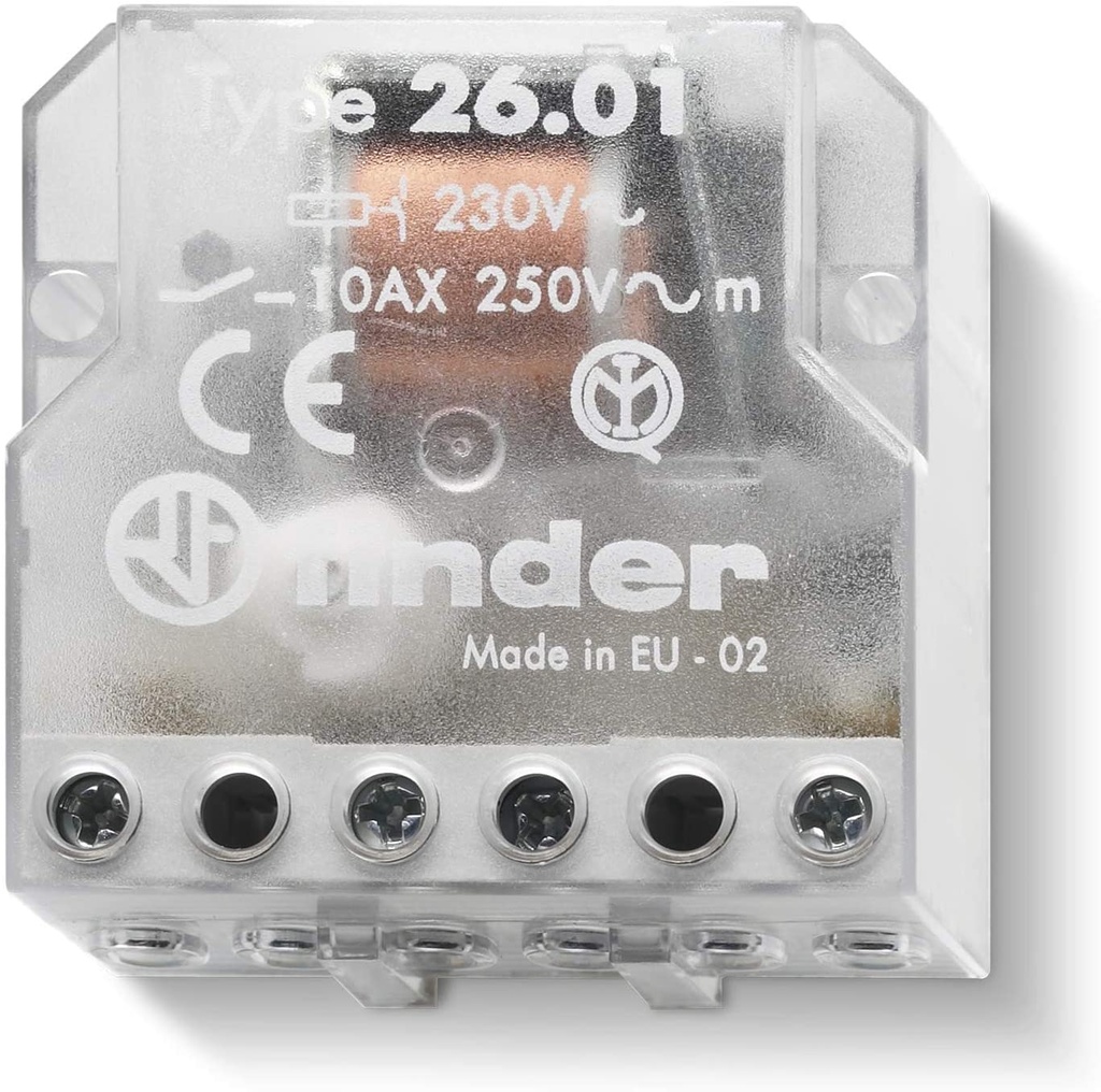 RELÈ ELETTROMECCANICO AD IMPULSI 1NO AC50HZ 230V FINDER