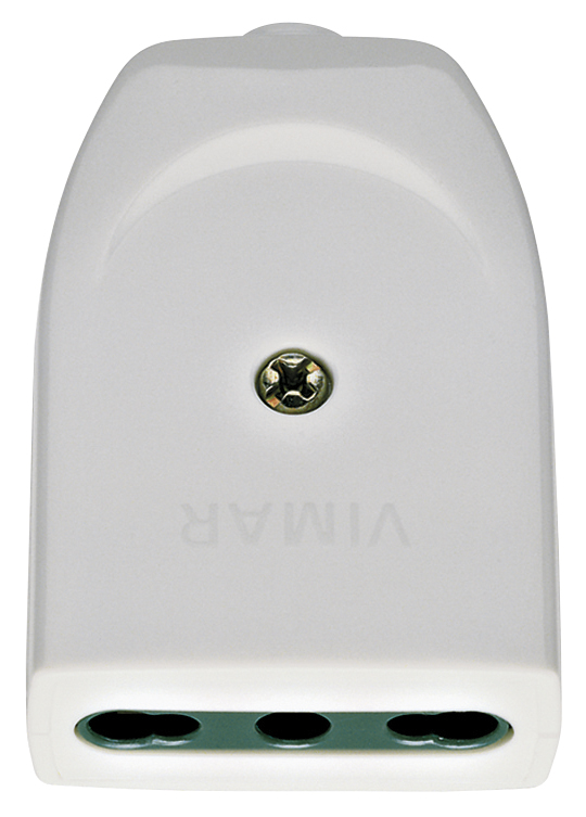 BIPRESA CIVILE VIMAR 2P+T16A 250V TIPO P17/11  BIANCO