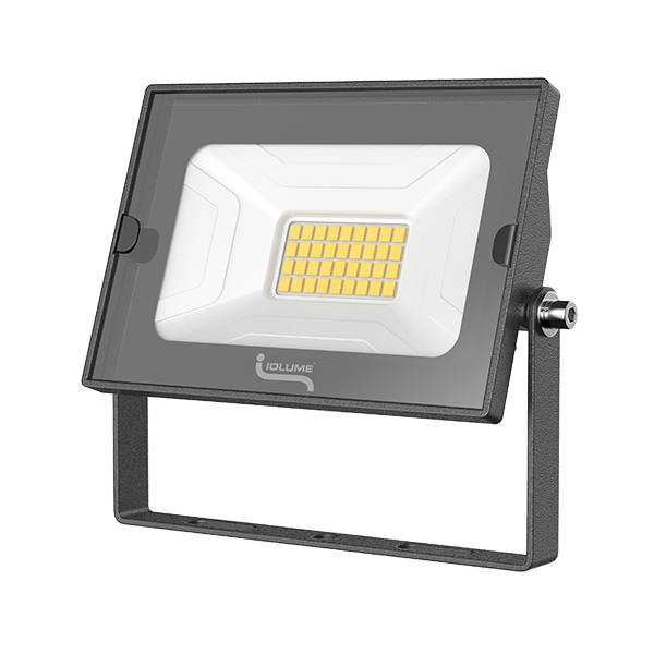 PROIETTORE FARO LED M.C. ELETTRICI  20W MODELLO GARDA LUCE NATURALE  4000K 2000Lm IP65 NERO