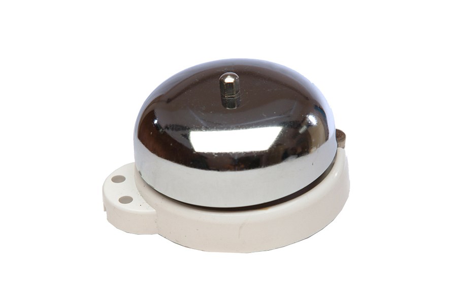 SUONERIA ZIPPO MONOTONALE A TIMPANO 6/12V INSTALLAZIONE A PARETE