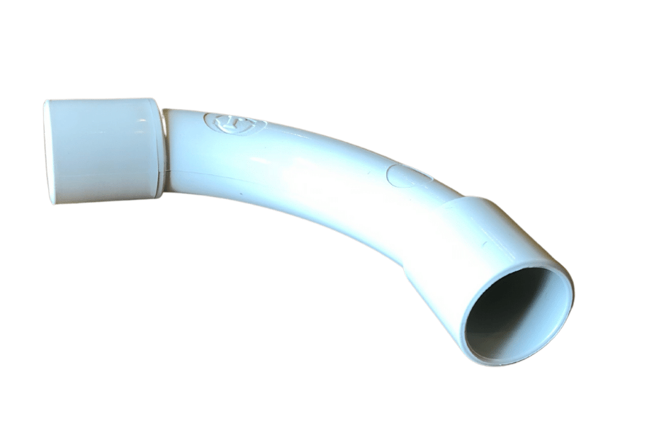 GIUNTO FAEG CURVA A 90 GRADI SEMPLICI PER TUBI IP40 Ø25