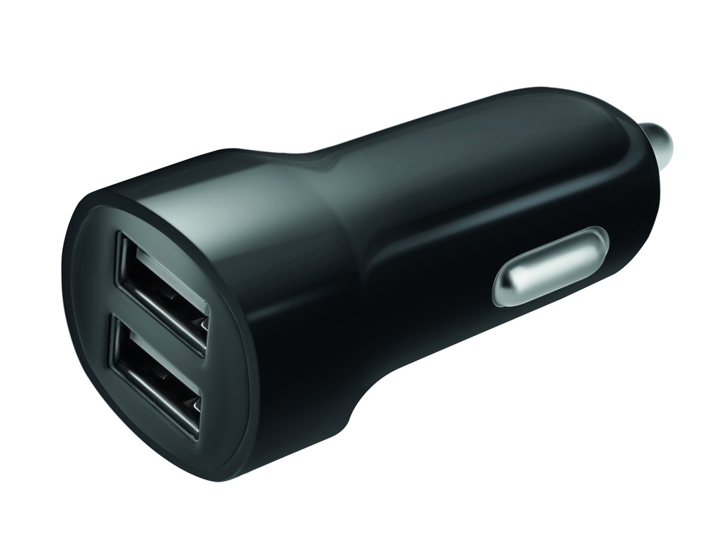CARICATORE TAKE IT EASY DA AUTO 12V CON 2 USB 10W 