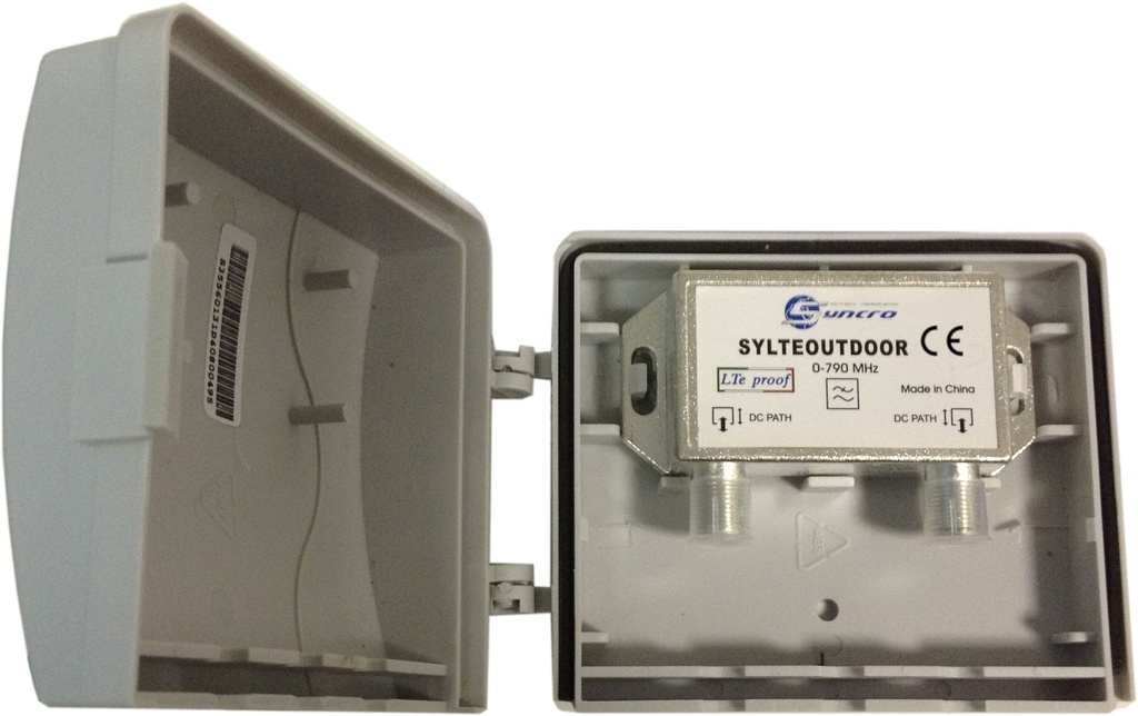 FILTRO LTE PASSA BANDA FREQ. 174-790MHZ ESTERNO  SYNCRO