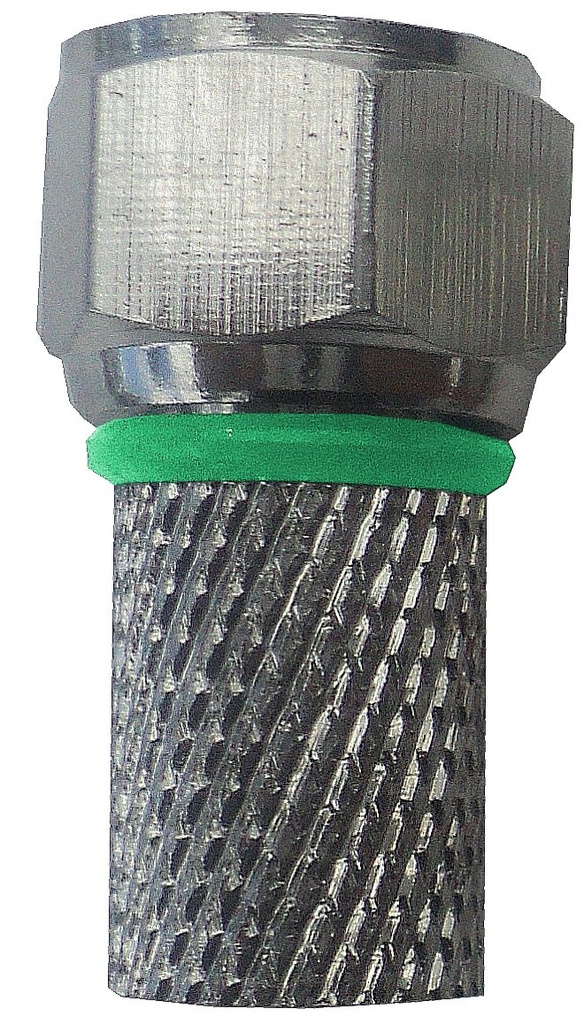 CONNETTORE F 6,7MM C/ O-RING VITE SYNCRO