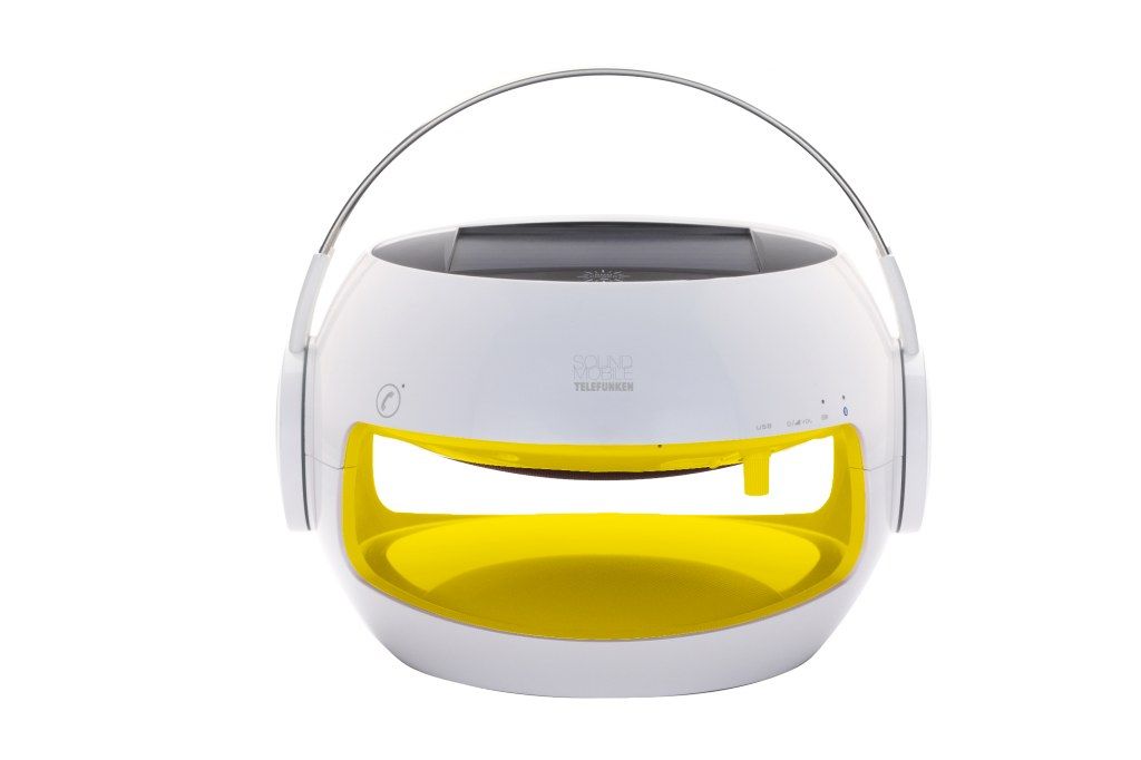 SOLAR SPEAKERS BS500 YELLOW TELEFUNKEN