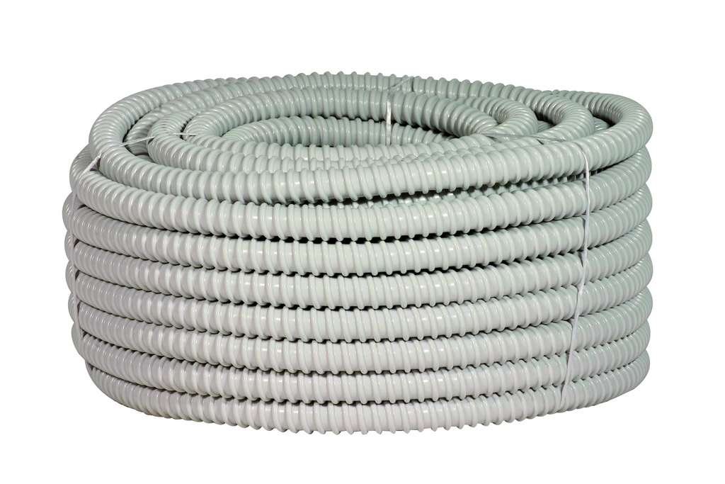 GUAINA FAEG VINILICA SPIRALATA AUTOESTINGUENTE GRIGIO IP65 30MT Ø16