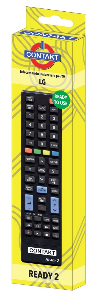 TELECOMANDO TV CONTAKT DEDICATO PER LG