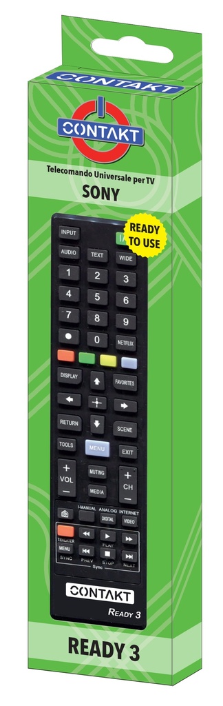 TELECOMANDO TV CONTAKT  DEDICATO PER SONY
