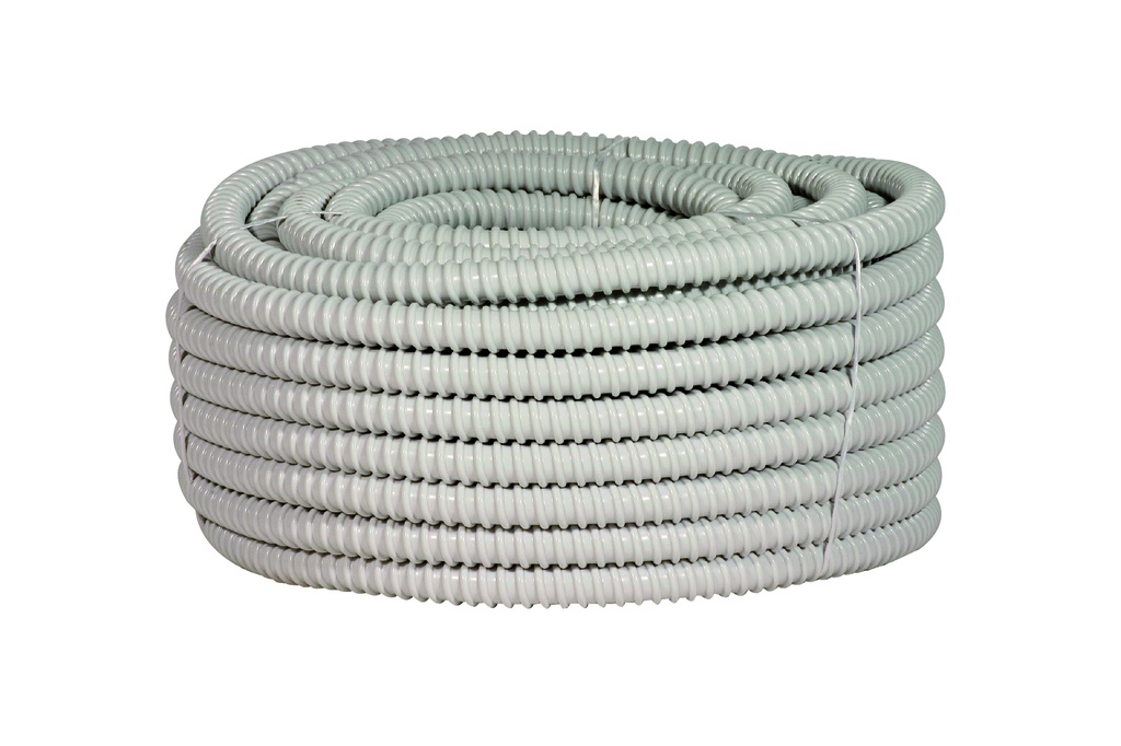 GUAINA FAEG VINILICA SPIRALATA AUTOESTINGUENTE GRIGIO IP65 30MT Ø25