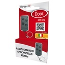 RADIOCOMANDI BRAVO BRDOOR FREQUENZA FISSA 433.92 MHZ 4 CANALI 