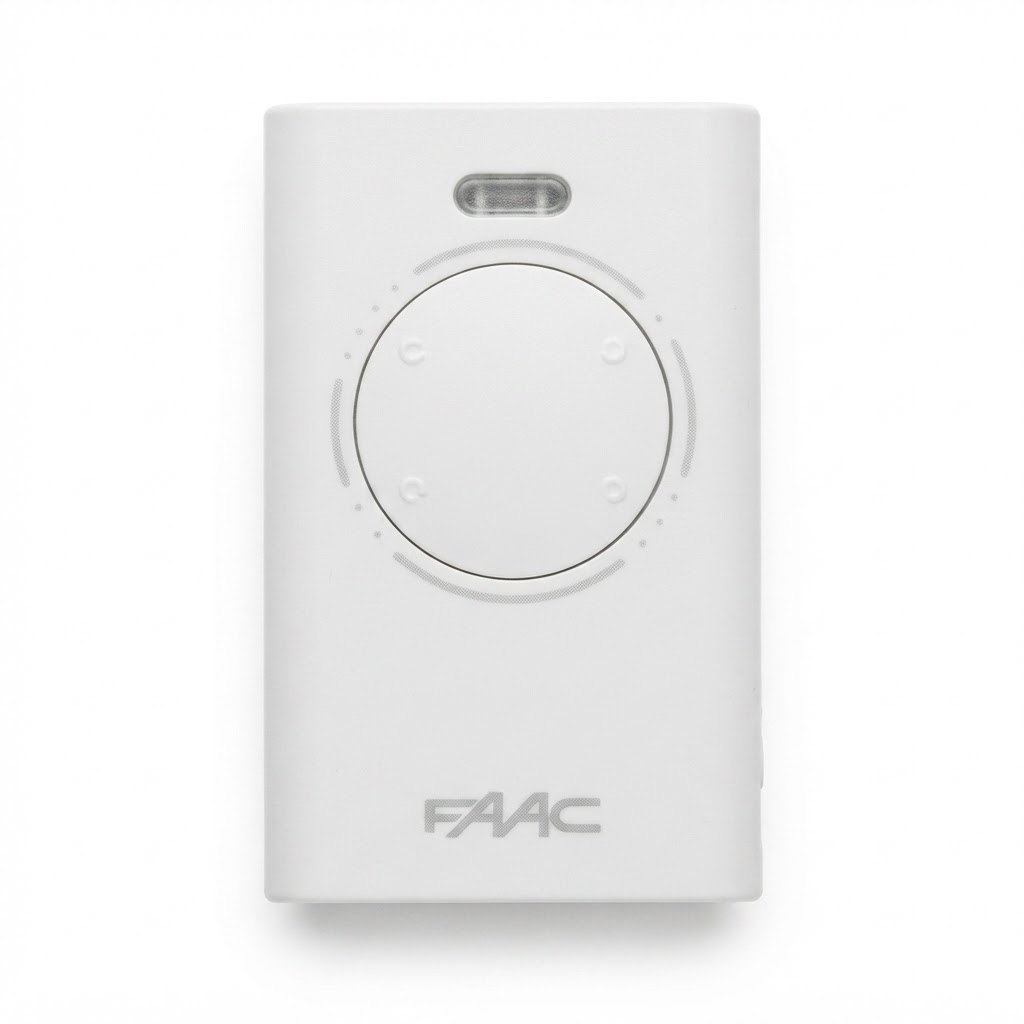 RADIOCOMANDI BEB ORIGINALE FAAC 433MHZ 2 CANALI BIANCO MODELLO 787007