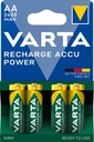 PILE VARTA RICARICABILE STILO AA 1.2V 2400MAH NI-MH BL. 4 56756101404