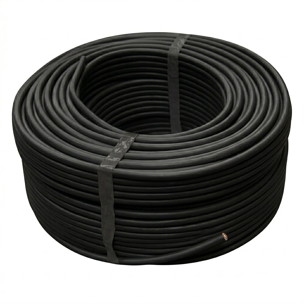 CAVO ELETTRICO H05VV-F 3X1 NERO 100 MT. IMQ