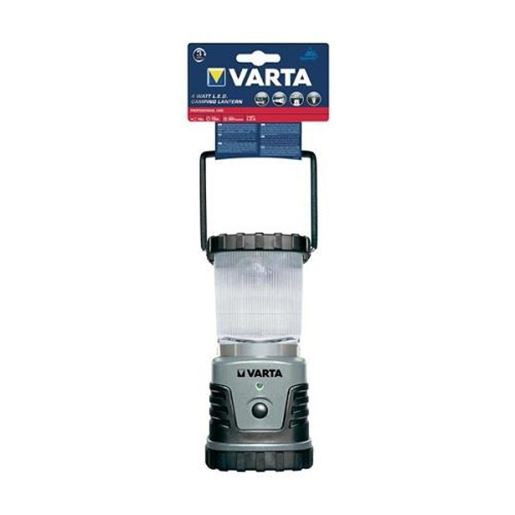 TORCIA VARTA LED LANTERNA CAMPING LANTERN TORCIA D INCLUSE PZ. 4  18663
