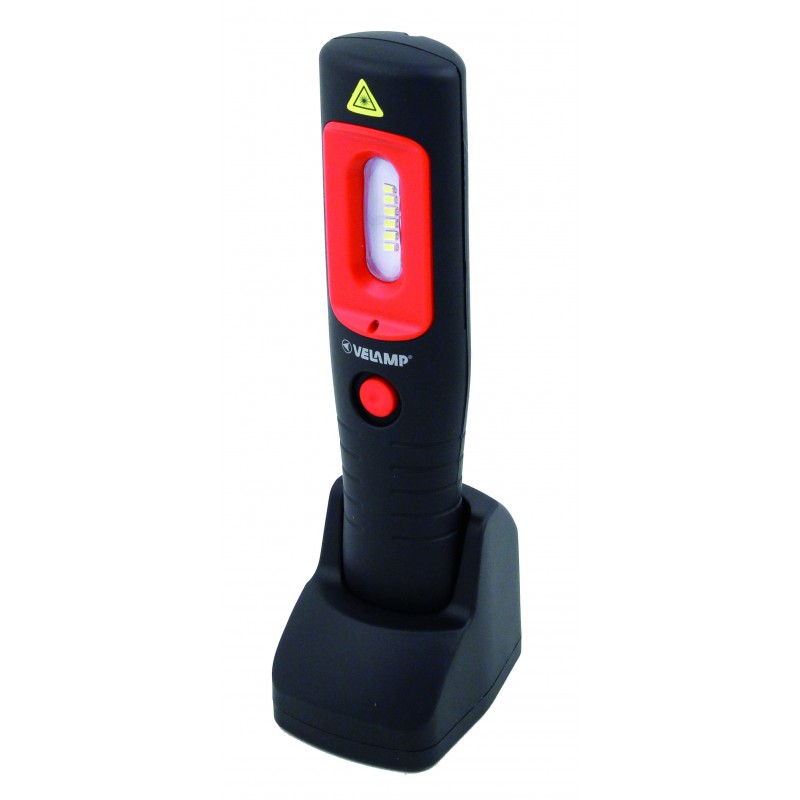 LAMPADA DA LAVORO LED SMD 3W BASE RICARICA INCLUSA VELAMP