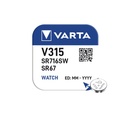 PILE VARTA PER OROLOGIO SILVER OXIDE BL. 1 V315/SR716SW