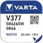 PILE VARTA PER OROLOGIO SILVER OXIDE BL. 1 V377/SR626SW