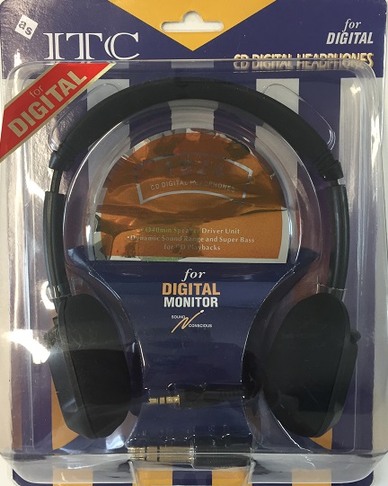 CUFFIE CD DIGITAL STEREO ITC