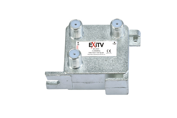 DERIVATORE 1 VIA 18DB EXITV