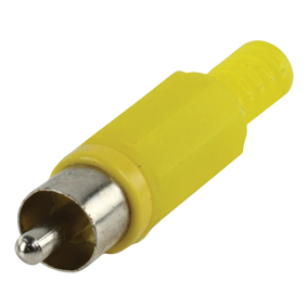 SPINA MATSUYAMA RCA CONNETTORE VIDEO GIALLO CC006Y