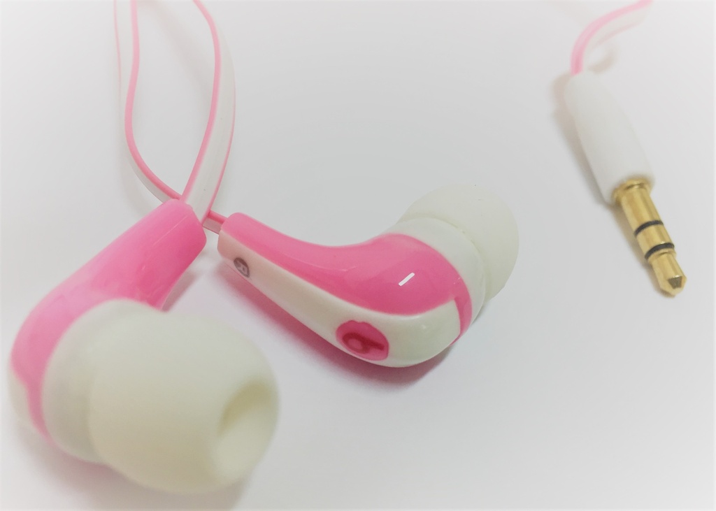 AURICOLARI ULTRA BASS PINK ITC