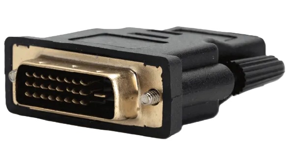 ADATTATORE PER LA CONNESSIONE DA HDMI FEMMINA A DVI-D MASCHIO