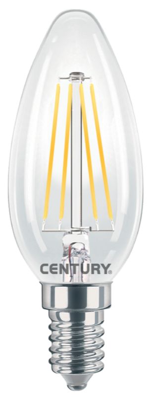 LED CANDELA 2W E14 2700°K 245LM CENTURY