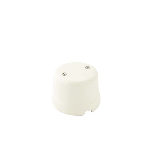 [F9005BIOP] SCATOLA DI DERIVAZIONE IN PORCELLANA BIANCO OPACO FAI