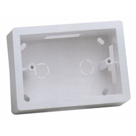 [FG10227] SCATOLA FAEG COMBINATA DA PARETE 3 POSTI 120X83X45 BIANCO IP40