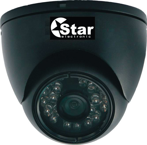 [SV001010] TELECAMERA A CUPOLA INFRAROSSO 24 LED WATERPROOF IP 65 CCD SONY LENTE 3.6MM