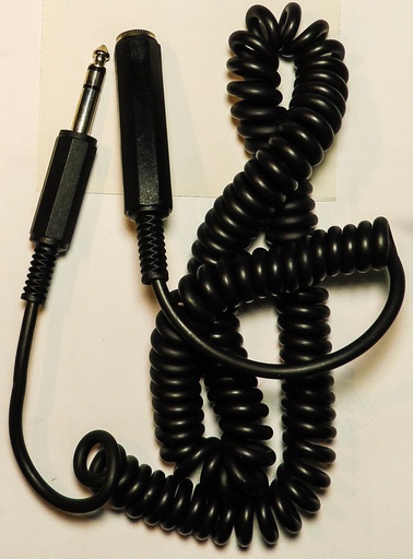 [V510] CAVO SPINA 6.3 STEREO JACK PRESA 6.3 STEREO JACK 2MT