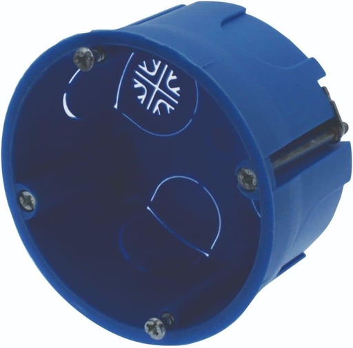 [FG10252] SCATOLA FAEG COMBINATA DA INCASSO ROTONDA PER CARTONGESSO Ø68 IP20