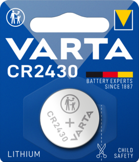 [6430] PILE VARTA SPECIALISTICHE 3V LITHIO BL. 2 6430/CR2430