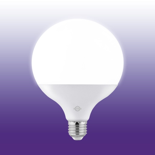 [CT120182730] LAMPADA LED CONTAKT GLOBO G120 ALTA EFFICIENZA 18W 1700LM E27 3000K 25000H