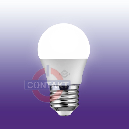 [CT45062730] LAMPADA LED CONTAKT SFERA G45 ALTA EFFICIENZA 6W 560LM E27 3000K 30000H