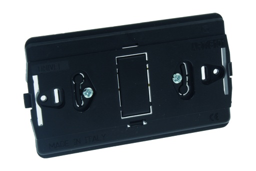 [FG11281] SUPPORTO LARGO FAEG 1 MODULO PER SCATOLA ROTONDA TIPO  BTICINO MAGIC 