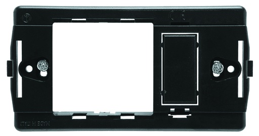 [FG11300] SUPPORTO FAEG  A 1 MODULO CON PRESA SCHUKO DECENTRATA TIPO BTICINO MAGIC 