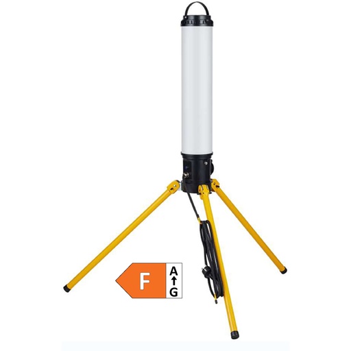 [OF50056] FARO LED LA TORRE M.C. ELETTRICI DA CANTIERE 360°CON BPRESA+ SCHUKO   9000LMN