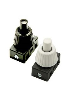 [F0025] INTERRUTTORE UNIPOLARE DA INCASSO A PULSANTE ON/OFF DA TAVOLO PER ABAT-JOUR FAI