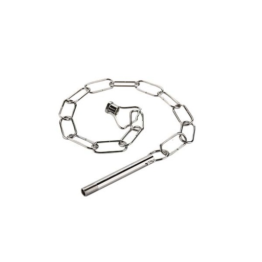 [F0261CR060] CATENA FAI CROMATA 60CM  AD PICCOLI ANELLI 39X17 CON TIGE ( F0210 ) 