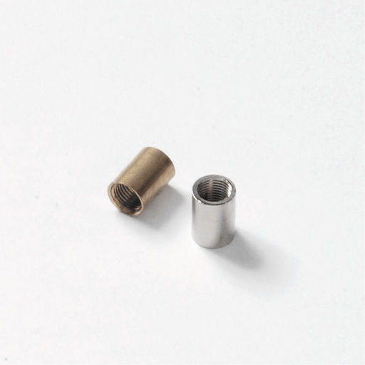 [F0330OT] MANICOTTO F/F X TIGE PASSO M10X1 OTTONE FAI