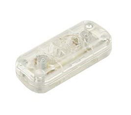 [F1190TR] INTERRUTTORE FAI PASSANTE 2A 250V TASTO A BILANCIERE TRASPARENTE 